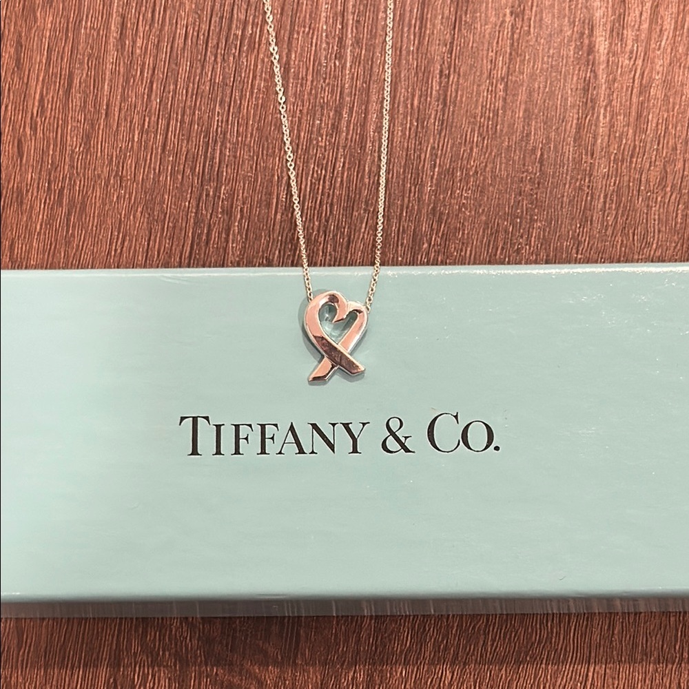 Tiffany & Co. Silver Heart Necklace